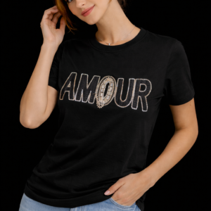 "АМОUR" дамска тениска